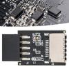 Быстрая передача USB2.0 на Type E Адаптер Внутренний разъем Черный Передняя панель Типа E Адаптер USB2.0 для материнской платы Передняя панель ПК