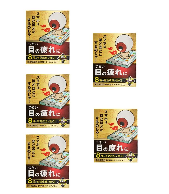 Matsumoto Kiyoshi Pepper Va капли для глаз при работе за компьютером, 10 мл