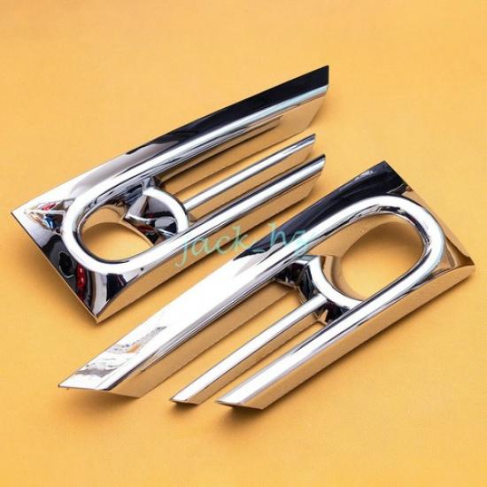 Для Honda CR-V - Хромированные накладки на передние противотуманные фары