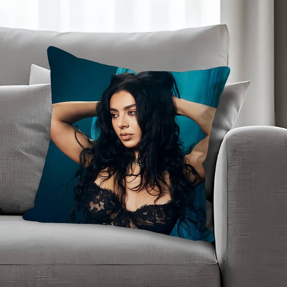 CCharli XXcx Певица Различные Размеры Квадратная Наволочка Для Автомобиля Дома Спальни Декор Индивидуальный Подарок На День Святого Валентина