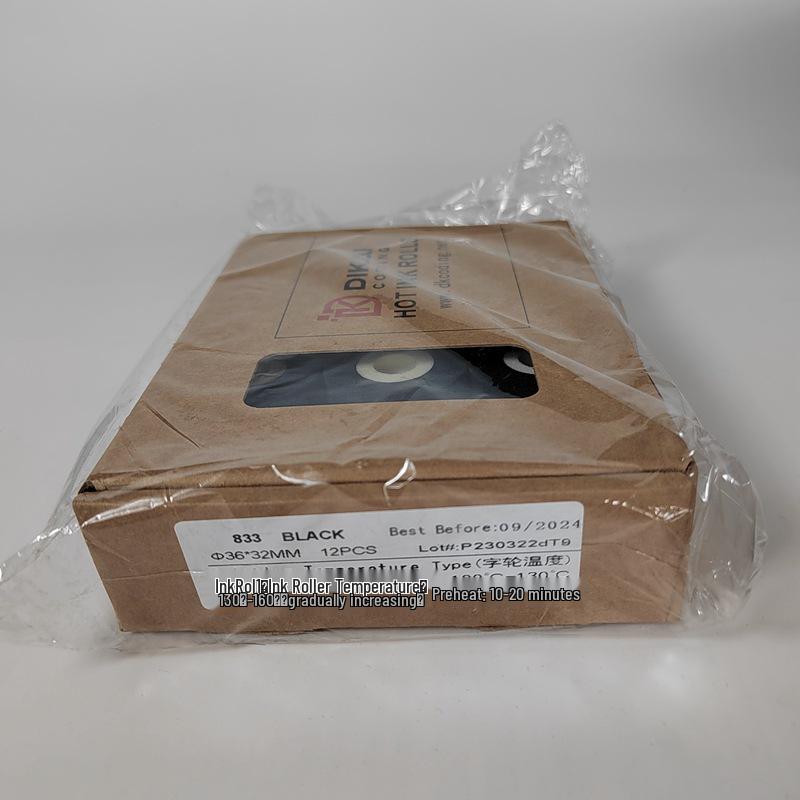Dikai 833 Высокотемпературный чернильный ролик 36x32 для кодировочных машин MY380F и маркировочных/упаковочных машин DK1100B