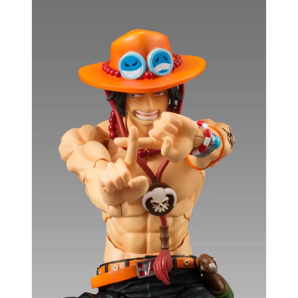Аниме One Piece 18 см BJD Суставная Подвижная ACE ПВХ Фигурка Действия Коллекционная Модель Игрушки