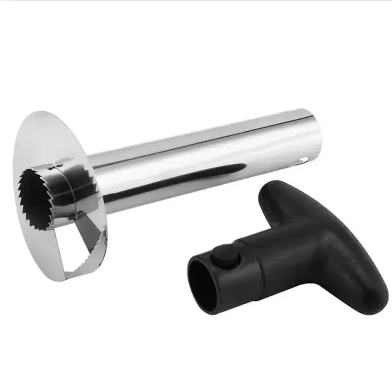 1Pc 304 Stainless Steel Pineapple Knife Pineapple Peeler Integrated Peeler Slicer Eye Kitchen Gadget