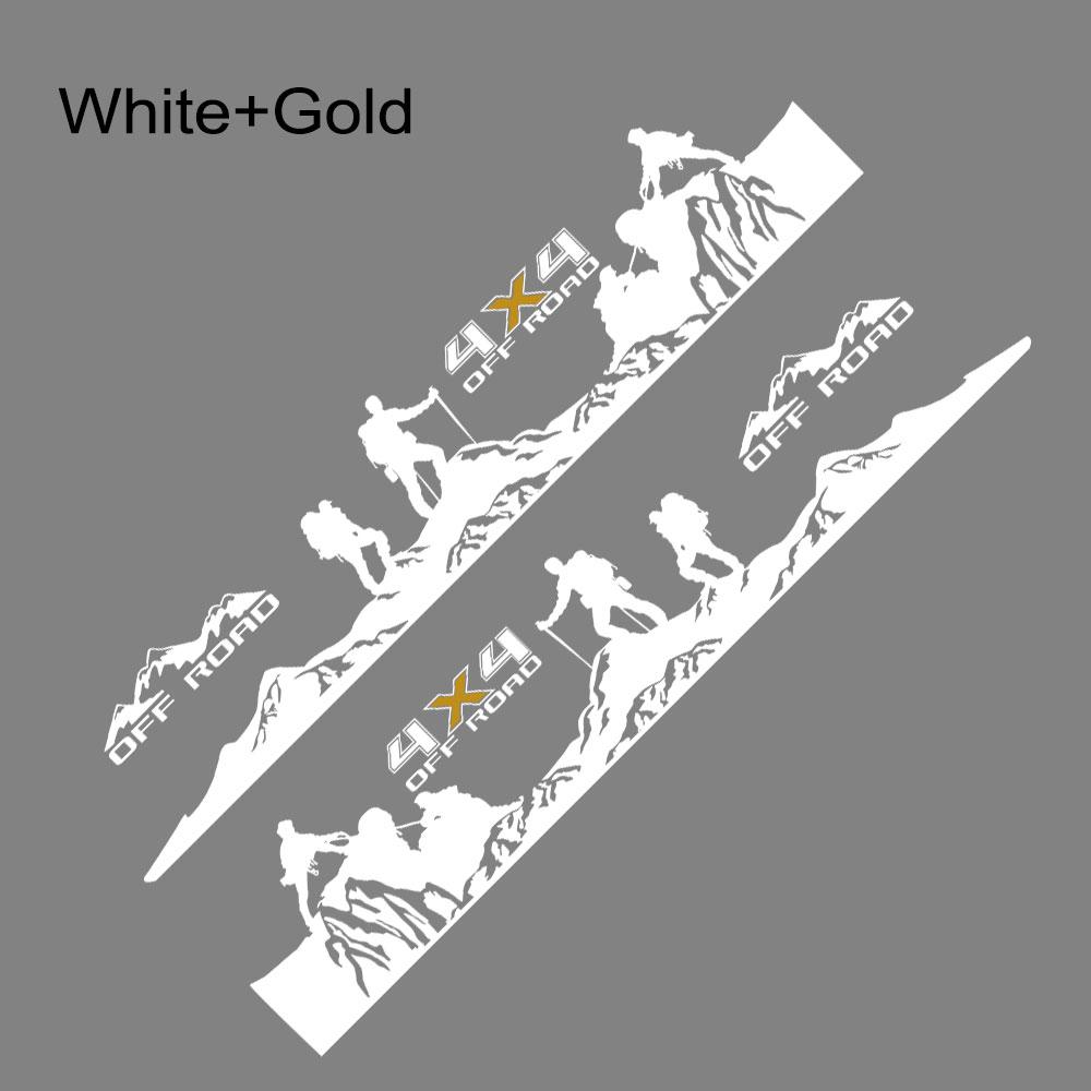 Pickup Door Side Sticker For Great Wall GWM Pao Poer Wingle Truck 4X4 Off Road Decals Car Vinyl Decor Cover Auto