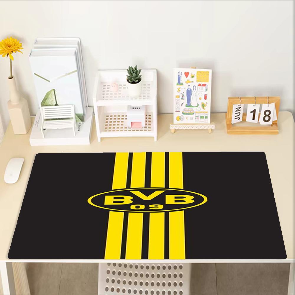 Borussia Dortmund Theme Mouse Pad, Non Slip Rubber Base, Multifunctional Office & Home Decor, Perfect for Workspace Personalization.