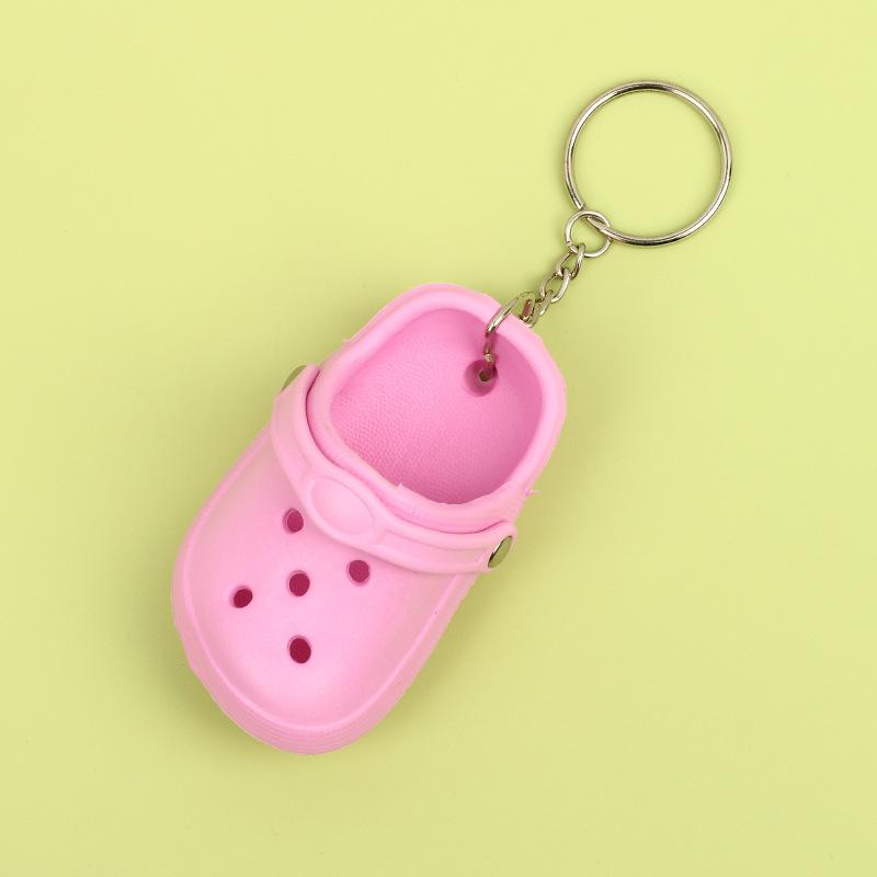 Мини-тапочки, брелок для обуви, милый 3D пляжный брелок из ЭВА, маленький крокодил, брелок для ключей, женский рюкзак, подвеска, брелок, аксессуары