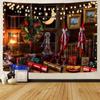 Christmas Background Santa Claus Background Decoration Tapestry Christmas Party Background Tapestry Christmas Home
