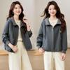 Spring Casual Niche Hooded Sweatshirt Jacket