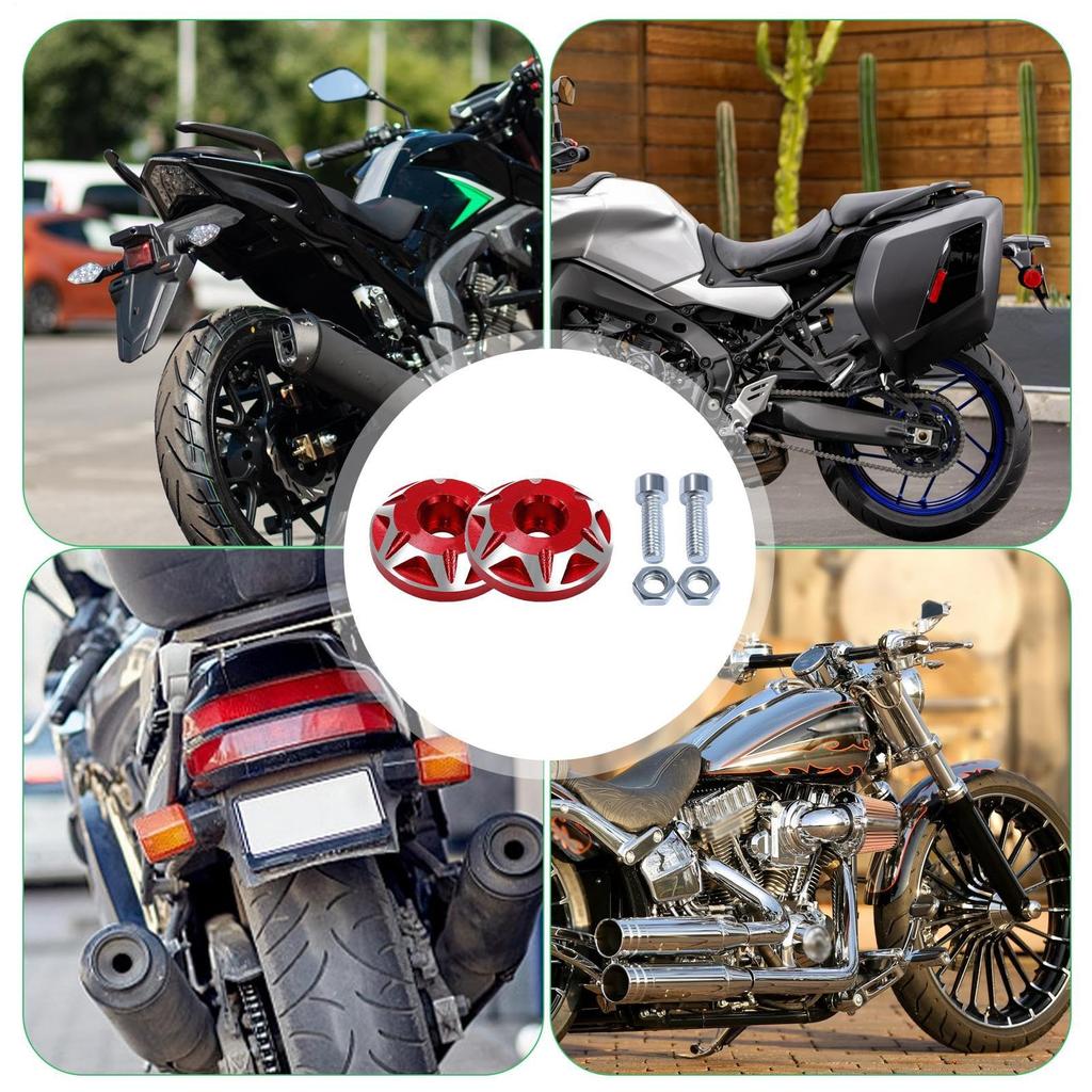 Lmyit Anti-theft License Plate Screws for Car License Plate Anti-theft Bolts License Plate Frame