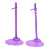 2Pcs Transparent Stand Support For Dolls Holding Clear Color Toy Figure Display Holder 1/6 Doll Prop Up Mannequin Model