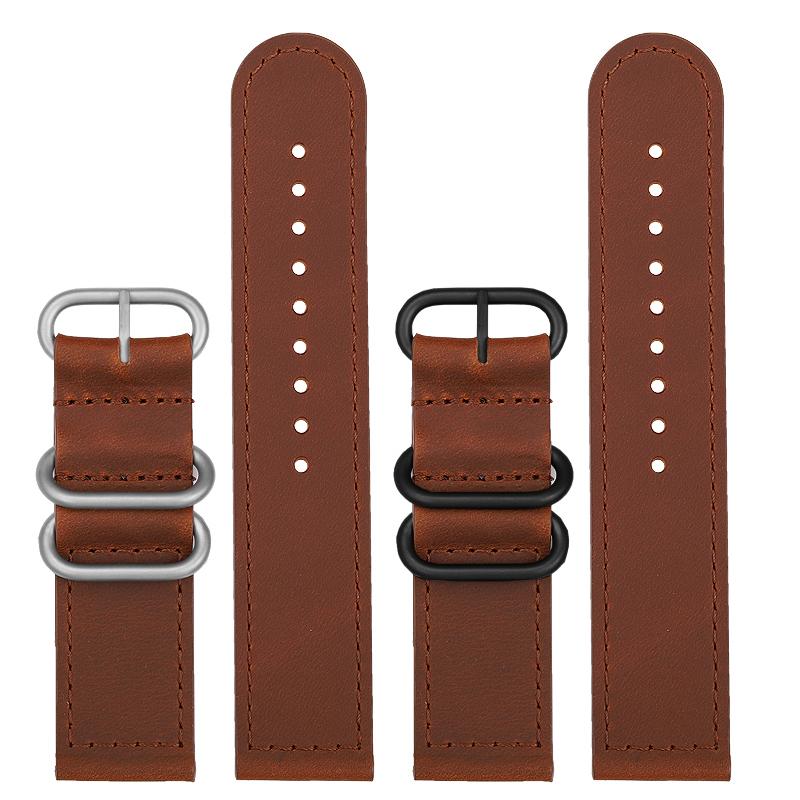 Для ремешка часов Casio PRW6900Y/6800 Кожаный ремешок PRW-60Y/50Y Ретро Винтажный Браслет из Воловьей Кожи Ремешок для Часов Черный Коричневый 23 мм