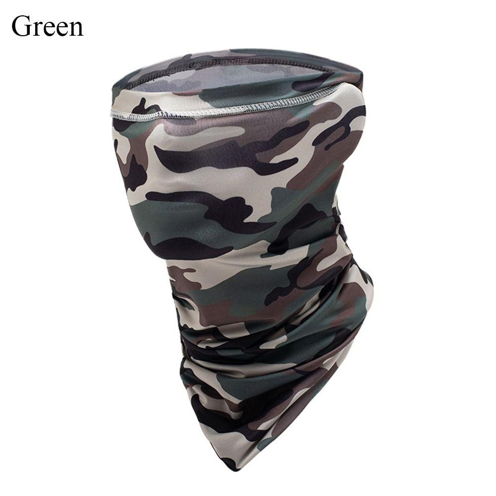 Sun Protection Full Face Mask Sun UV Protection Neck Gaiter Camouflage Balaclava  Outdoor Sport