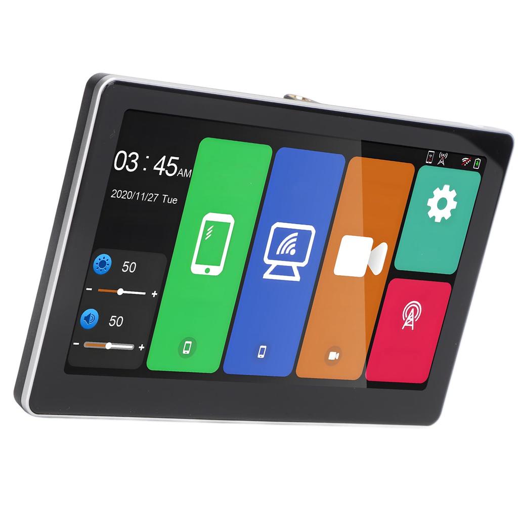 4K видеорегистратор 7-дюймовый экран двойной объектив беспроводной Carplay AUX выход парковочный монитор G сенсор для автомобиля грузовик