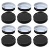 12 шт. 70 мм Стандартные герметичные металлические крышки Герметичные крышки из жести Крышка для банок для бутылок Пустые алюминиевые банки Винтовая крышка