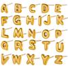 Модные Серьги-Гвоздики из Нержавеющей Стали с Буквами Алфавита A-Z Украшения Серьги Серьги-Гвоздики для Женщин