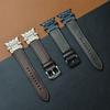 Роскошный кожаный ремешок для Apple Watch Ultra 2 49 мм Мужской ремешок Браслет для IWatch 10 46 мм 9 7 8 6 5 4 Se 45 мм 44 мм