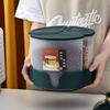 Простой стиль Контейнер для зерна Прозрачная кухонная банка для хранения продуктов Домашние принадлежности для общежития