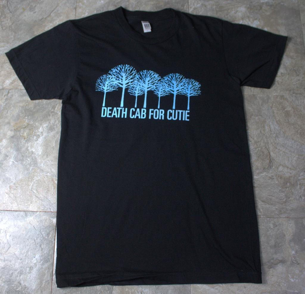 Women's Cotton Crew Neck DEATH CAB FOR CUTIE BAND 2006 SPRING TOUR T-Shirt MENS SMALL