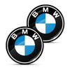 BMW Наклейки с логотипом на замочную скважину для 1-7 серии - Прочный винил, Водонепроницаемые, Легкое нанесение