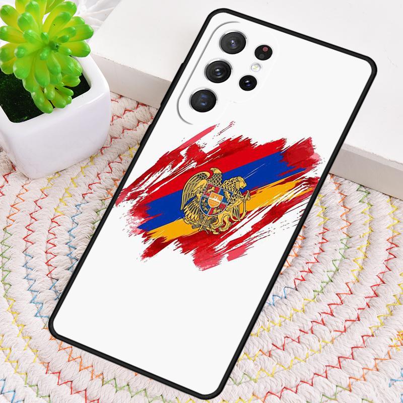 Армения Армянский флаг Чехол для телефона для Samsung Galaxy note 10 pro S26 Ultra S23 S24 FE S25 S21 S22 PLUS ударопрочный Чехол