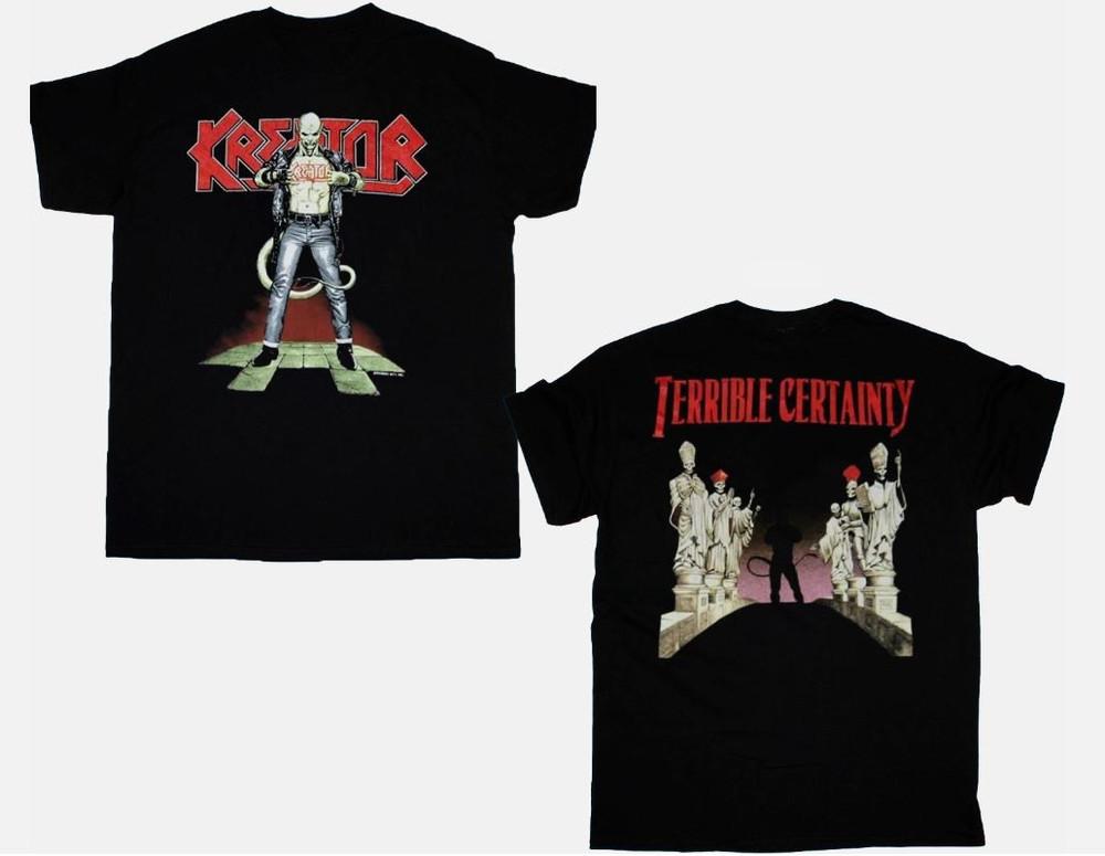 KREATOR Terrible Certainty 1991 Новая черная футболка Унисекс футболка