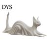 Прочный Декоративный Элемент для Стола 3D Печатный Кот-Призрак Друг, Милая Фигурка Китти на Хэллоуин для Маленькой Книжной Полки, Статуэтки для Полки в Офисе, Жутковатый