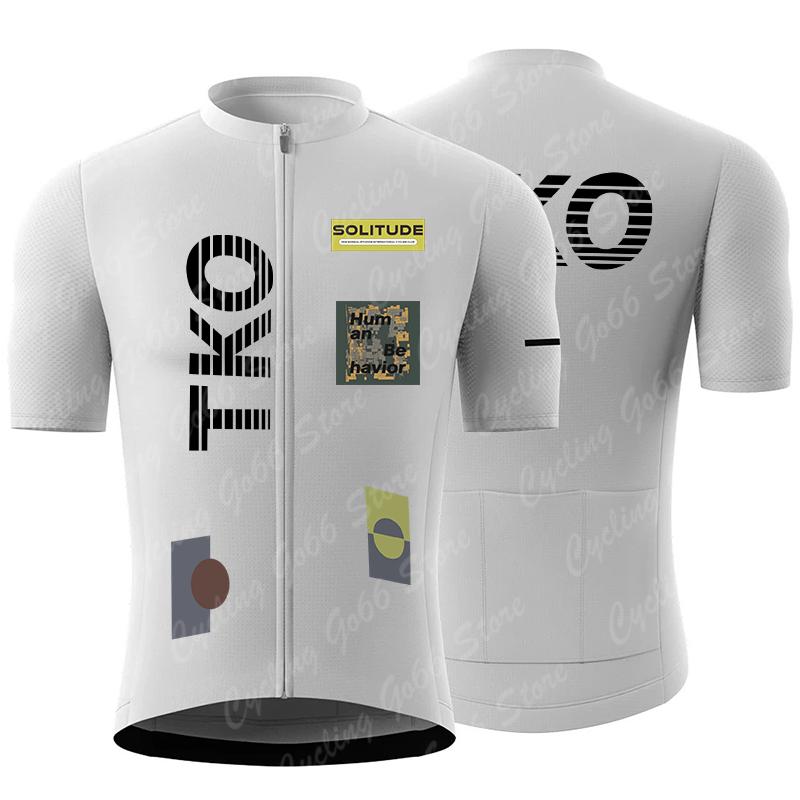 TKO Short Sleeve Jersey Set Ropa Ciclismo Hombre Summer Cycling Clothing Triathlon Bib Shorts Suit Bike Uniform