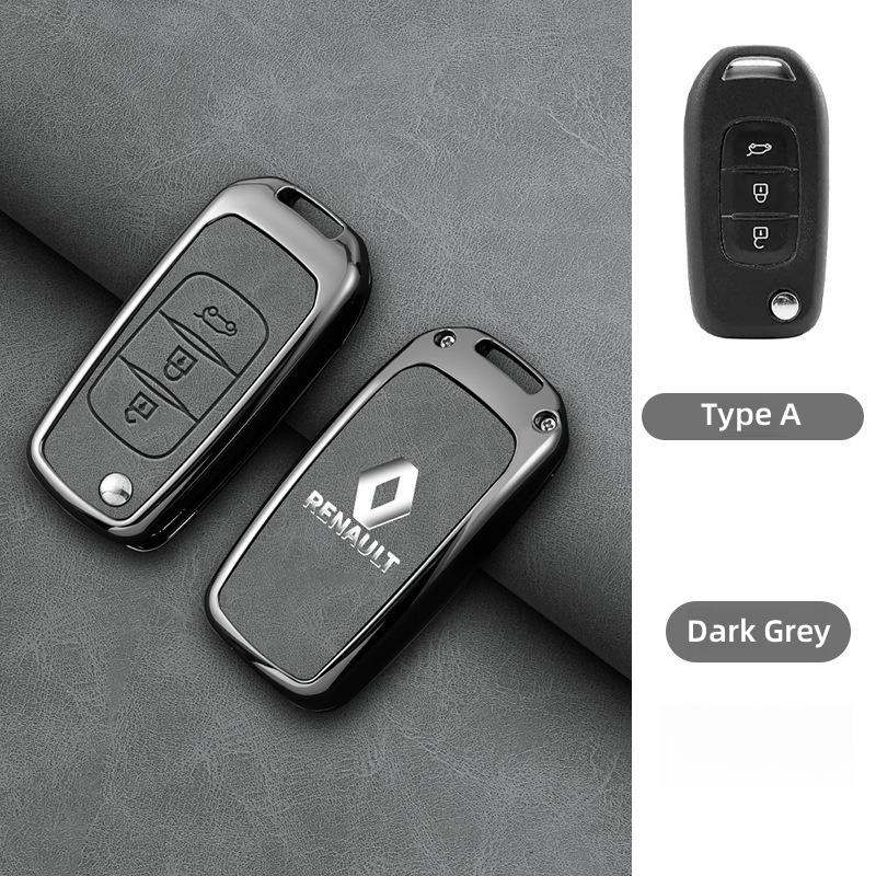 For Renault 2026 New Hub Caps Fashion Car Key Case Cover Shell For Renault Koleos Kadjar Captur Megane Talisman Espace Clio Zoe 