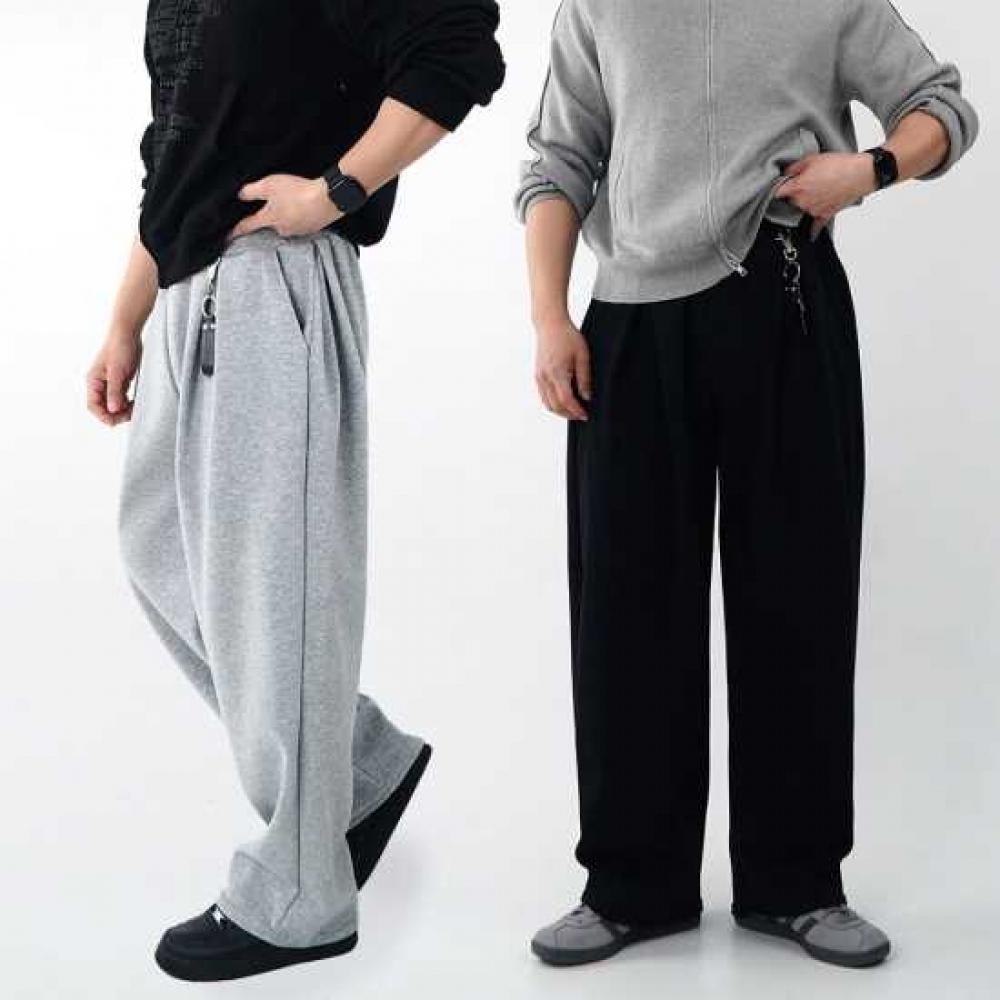 Onl Men Deep Tuck Wide Balloon Sweatpants