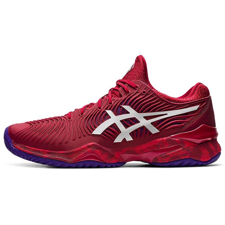 Asics Мужские кроссовки Court FF Novak French Open - Cranberry Red White 1041A089-605