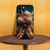 Морской Осьминог Морская Жизнь Чехол для Телефона Для iPhone 17,16,15,14,13,12,11,Pro,Max,Plus,X,XS,SE4,E,Mini,Мягкий Черный Чехол