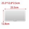 Rechargeable Car Sun Visor Vanity Mirror with Dimmable Light Touchscreen Makeup Mirror for Car Styling