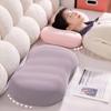 Односпальная подушка из ледяного шелка, Подушка для поддержки шеи, Подушка из пены с эффектом памяти с медленным отскоком для снятия боли в шее. Подходит для офисов, общежитий и спален.