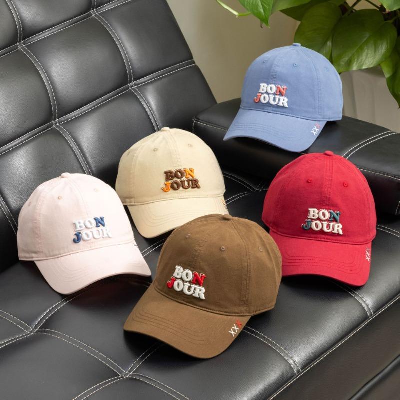 High Quality Baseball Cap, Versatile Cotton Hat, Women's Sun Protection Curved Brim Cap, Sun Hat