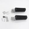 Aluminum Motorcycle Pedals Black Motorbike Foot Pegs  Motorcycle Replacement Accessories