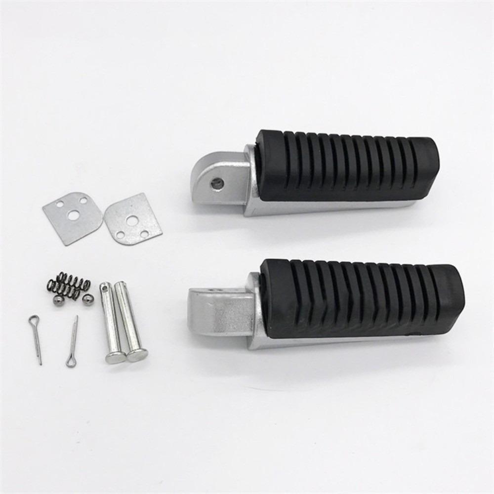 Aluminum Motorcycle Pedals Black Motorbike Foot Pegs Motorcycle Replacement Accessories