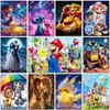 Diamond Painting Kits Super Mario Lilo and Stitch Pokemon SpongeBob Art Full Square&Round Embroidery Mosaic Cross Stitch