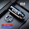 Автомобильное Мини Скрытое Зарядное Устройство USB Type-C Адаптер Быстрой Зарядки Аксессуары Для KIA K3 Sportage Carnival K5 Seltos Pegas KX1 EV5 Sonet