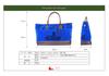 Сумка-тоут Moquette Kobe City Bus Japan Seal Collaboration Goods Bag синяя [NIPPONSEAL]