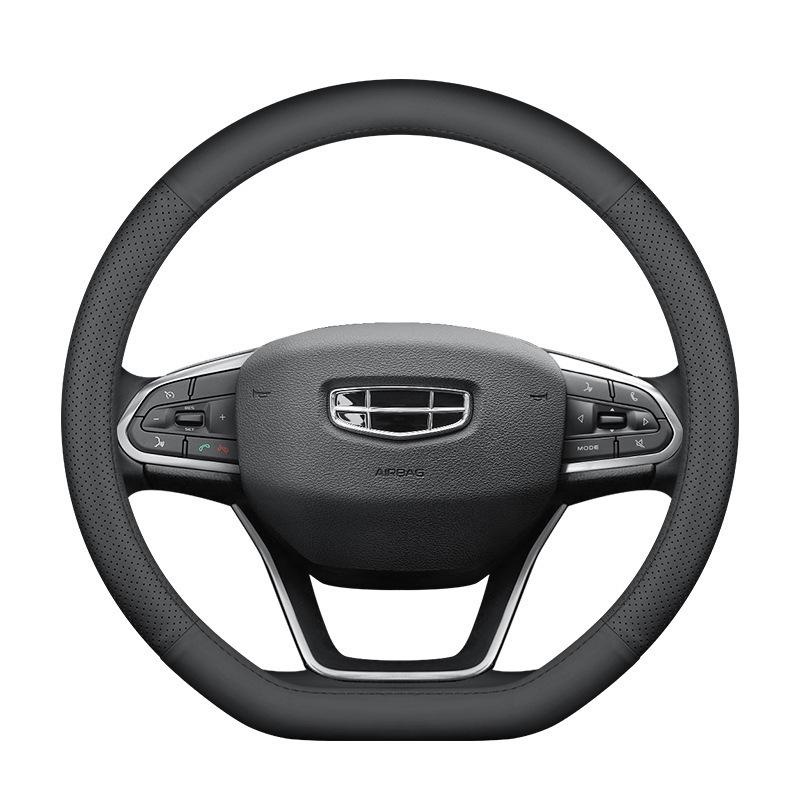 Чехол на руль из натуральной кожи для Geely Emgrand GS, Xingyue L, Xingrui, Binyue, Vision X3, Boyue, Galaxy L76