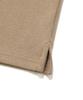 COVERNAT Open Collar Pocket T-Shirt Beige