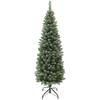Artificial Christmas Tree 150 cm with 395 Branches 30 Pine Cones and Metal Stand Christmas Tree for Living Room Indoor Green