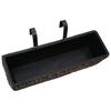 vidaXL Blumenkasten 2 Stk. Wasserhyazinthe Braun