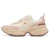 1990 Cloud Dress Comfortable Quality Shock Absorption Wear-Resistant Rebound Low-Top Running Shoes Women Sneaker Yellow-Brown ALJT064-3
