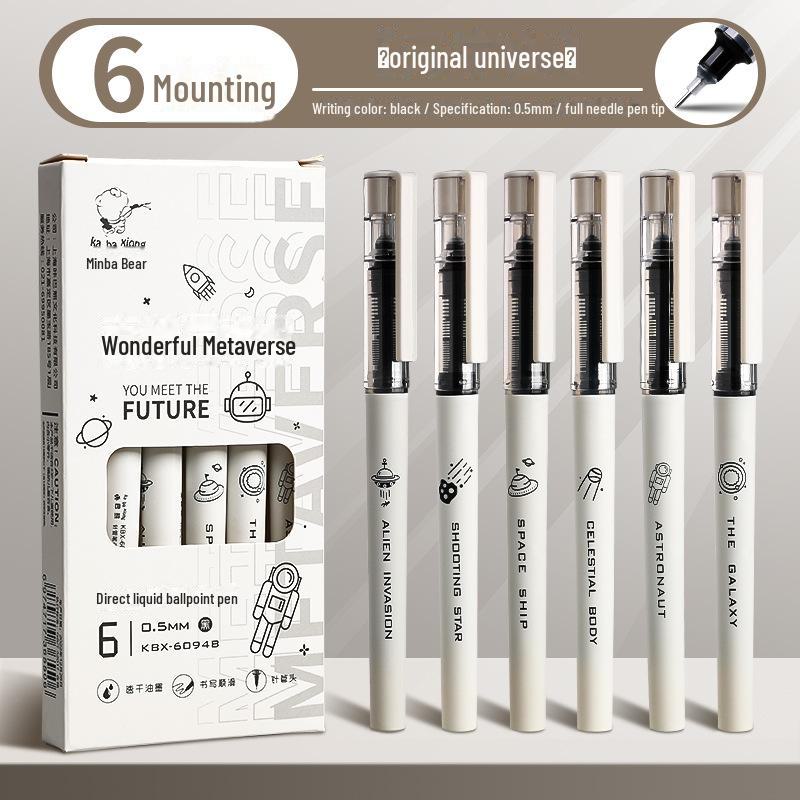 Шариковая ручка Metaverse Quick-Dry 0,5 мм для студентов - ручка с полной иглой и стержнем для подписи