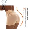 3 в 1 защитные брюки из ледяного шелка, корректирующее фигуру, нижнее белье, бесшовные женские шорты с высокой талией, тонкие послеродовые брюки для живота