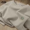 JEEP SPIRIT Мужской спортивный свитшот свободного кроя с круглым вырезом, 2025