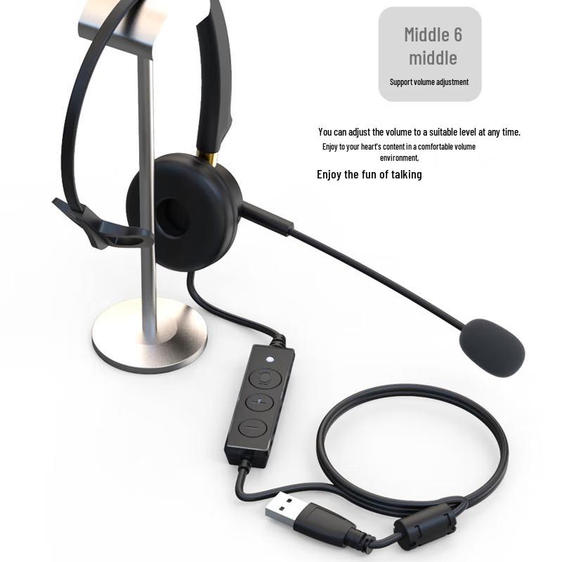 Newmine NM-HW401SX USB Call Center Headset (CN version)