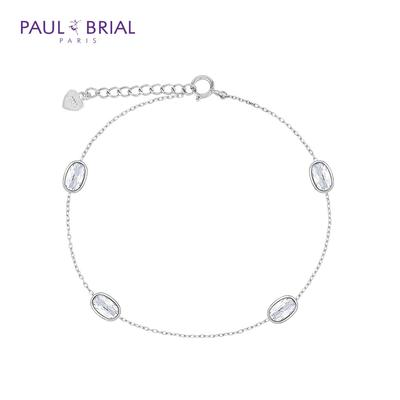 PAULBRIAL [СЕРЕБРО] PYSB0131 (РГ) Браслет с овальной подвеской