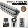 6 шт. Многоцелевые сварочные прутки, высокопроизводительный универсальный инструмент для ремонта меди, железа, алюминия, нержавеющей стали